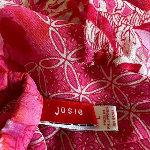 Josie Natori 3 piece Sleepwear lingerie set Sz L - Picture 8 of 9